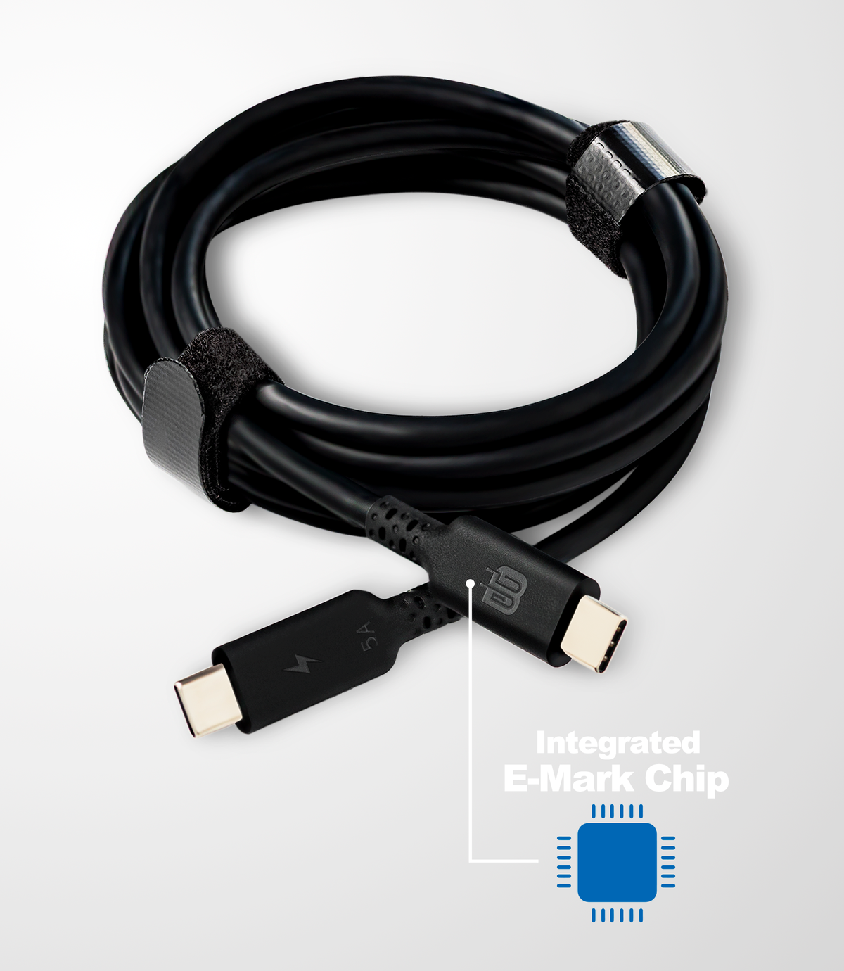 USB C Cable 100W 6.6ft TPE Cord USB C to USB C Fast Charge 5A 20V