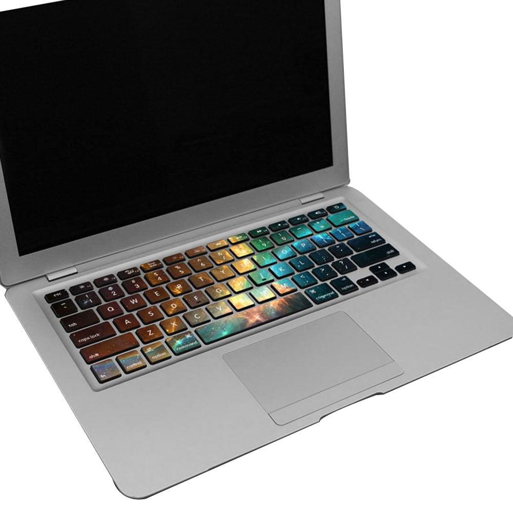 Galaxy Color Planet Keyboard Sticker Cover Perfect Fit Silicone Skin Keyboard Covers For Laptops Gaming Laptop Keyboard Skin Protector For Gaming Lovers