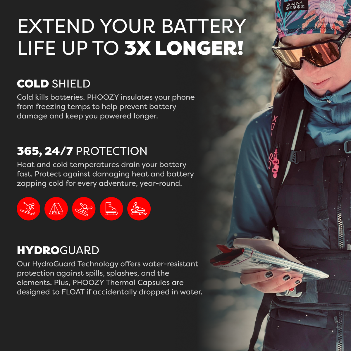 Apollo Thermal Phone Capsule - 3X Battery Life