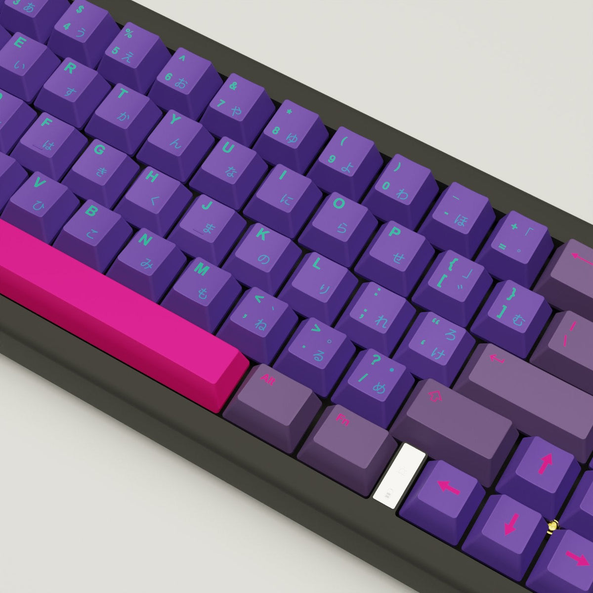 Techno Design Keycaps and Mechanical Keyboard